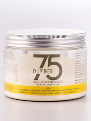No. 75 GOLD - Hiuksille ja kynsille - purkki 100 g